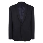 Giorgio Armani Elegant Blazer för en stilren look Black, Herr