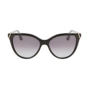 Victoria Beckham Cat Eye Solglasögon i Acetat Yellow, Dam