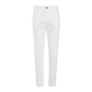 Bitte Kai Rand Vita Klassiska Slim Fit Byxor White, Dam