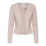 ICHI Rose Smoke Melange Blazer Pink, Dam