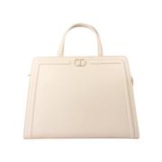 Twinset Beige Syntetisk Läder Mellanväska Beige, Dam