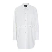 Bitte Kai Rand Core Cotton Skjorta Vit Oversize Klassisk White, Dam