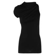 Helmut Lang Wind Top Skjorta Black, Dam