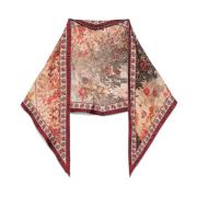 Pierre-Louis Mascia Mjukt Sidenscarf Multicolor, Dam