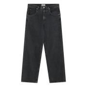 Agolde Jeans med regular fit Black, Herr