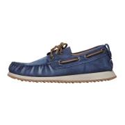 Voile Blanche Läderloafers Hull 02 MAN Blue, Herr