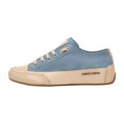 Candice Cooper Slipat läder och mocka sneakers Rock S Blue, Dam