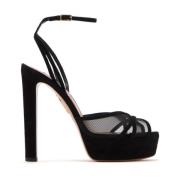 Aquazzura Stiliga Sommar Sandaler för Kvinnor Black, Dam