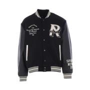 Represent Svart Oversize Bomberjacka Owners Club Black, Herr