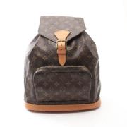 Louis Vuitton Vintage Pre-owned Canvas ryggsckar Brown, Dam