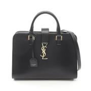 Yves Saint Laurent Vintage Pre-owned Laeder handvskor Black, Dam