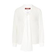 Max Mara Studio Crotone Stiligt Modellnummer White, Dam