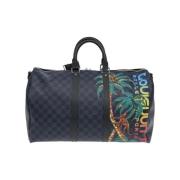 Louis Vuitton Vintage Pre-owned Canvas louis-vuitton-vskor Blue, Dam