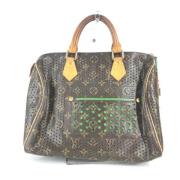 Louis Vuitton Vintage Pre-owned Bomull louis-vuitton-vskor Brown, Dam