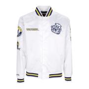 Mitchell & Ness Bomber Jackets White, Herr