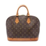 Louis Vuitton Vintage Pre-owned Canvas handvskor Brown, Dam