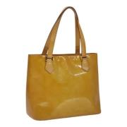 Louis Vuitton Vintage Pre-owned Laeder handvskor Beige, Dam