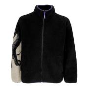 Octopus Sherpa Zip Neck Jacka Svart Black, Herr