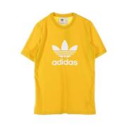 Adidas Stam Gul/Vit T-shirt för män Yellow, Herr