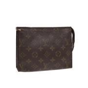 Louis Vuitton Vintage Pre-owned Canvas louis-vuitton-vskor Brown, Dam