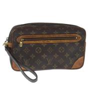 Louis Vuitton Vintage Pre-owned Canvas kuvertvskor Brown, Unisex