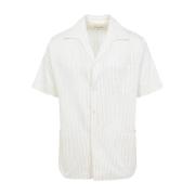 Maison Margiela Vit Skjorta för Modern Man White, Herr