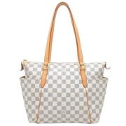 Louis Vuitton Vintage Pre-owned Canvas louis-vuitton-vskor White, Dam