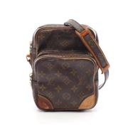 Louis Vuitton Vintage Pre-owned Canvas crossbodyvskor Brown, Dam