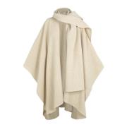 Cortana Sabah, poncho champagne Beige, Dam