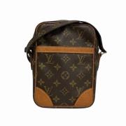 Louis Vuitton Vintage Pre-owned Canvas crossbodyvskor Brown, Dam