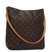 Louis Vuitton Vintage Pre-owned Canvas louis-vuitton-vskor Brown, Dam