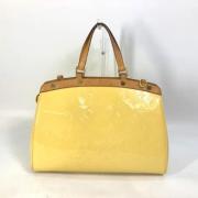 Louis Vuitton Vintage Pre-owned Tyg louis-vuitton-vskor Yellow, Dam