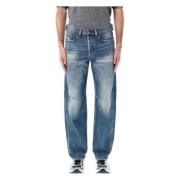 Diesel Ljusblå Förstörda Jeans Ss25 Blue, Herr