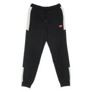 Fila Svarta Track Pants Elastisk Midja Manschett Black, Herr