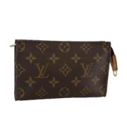 Louis Vuitton Vintage Pre-owned Canvas necessrer Brown, Dam