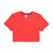 Nike Crop Top Streetwear Air Red, Dam