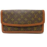 Louis Vuitton Vintage Pre-owned Bomull louis-vuitton-vskor Brown, Dam