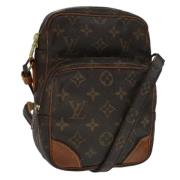 Louis Vuitton Vintage Pre-owned Canvas louis-vuitton-vskor Brown, Dam