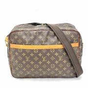 Louis Vuitton Vintage Pre-owned Canvas axelremsvskor Brown, Dam