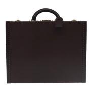 Louis Vuitton Vintage Pre-owned Laeder resvskor Brown, Herr