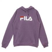 Fila Klassisk ren hoody känguru huva tröja Purple, Herr