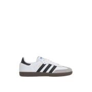 Adidas Vita låga sneakers med grå mocka White, Dam