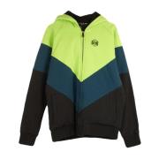 Dolly Noire Fluo Green/Navy/Black Hoodie Green, Herr