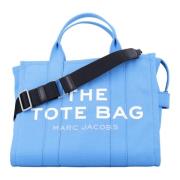 Marc Jacobs Canvas Toteväska med Topp Handtag Blue, Dam