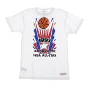 Mitchell & Ness All Star Game Stub Kortärmad Tee White, Herr