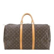 Louis Vuitton Vintage Pre-owned Canvas resvskor Brown, Dam