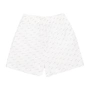 Nike Modernt vardagligt sportiga shorts för kvinnor White, Dam