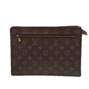 Louis Vuitton Vintage Pre-owned Canvas louis-vuitton-vskor Brown, Dam