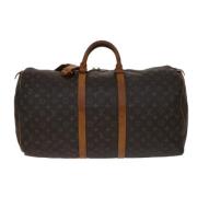 Louis Vuitton Vintage Pre-owned Canvas resvskor Brown, Dam