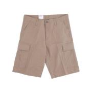 Carhartt Wip Läder Rinset Cargo Shorts Beige, Herr